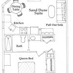 One Bedroom Unit Diagram